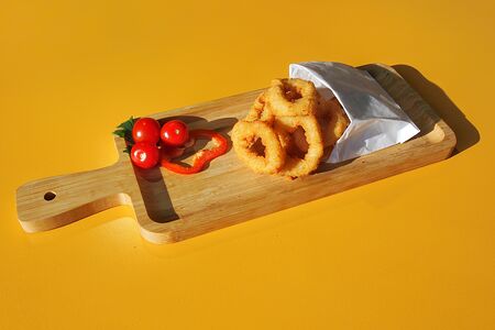 Кольца кальмара в панировке