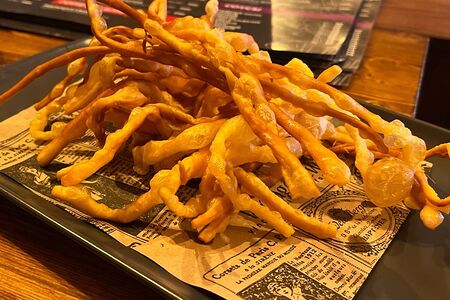 Сыр Чечил жареный