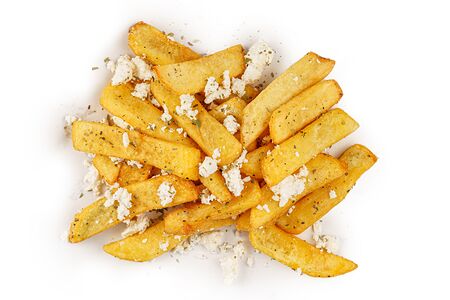 Картофель фри с фетой