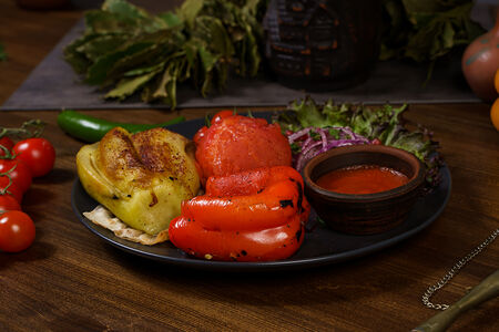 Овощи на мангале