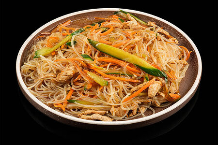 Фунчоза с мясом