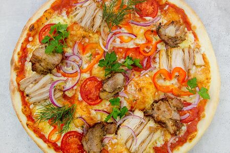 Пицца Эко барбекю большая