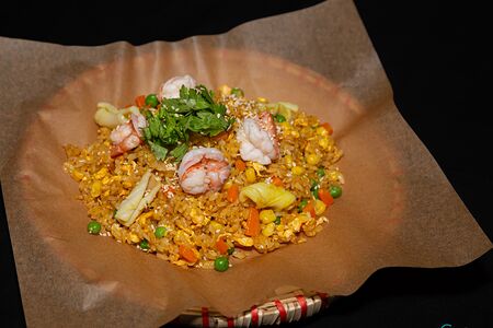 Ком ранг с морепродуктами