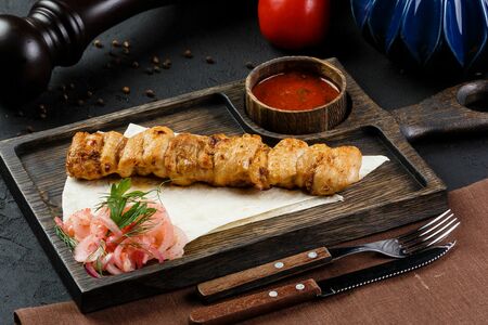 Шашлык из цыпленка