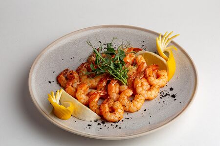 Креветки жареные