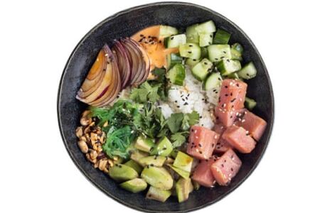 Поке с тунцом