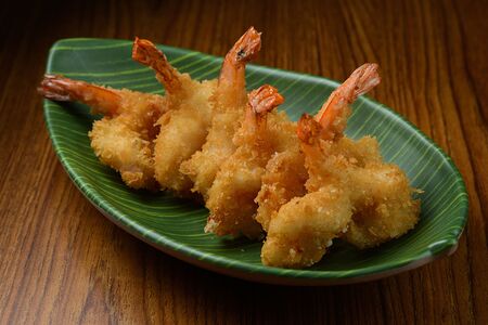 Креветки темпура