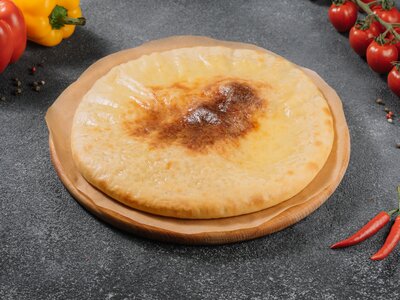 Пирог с сыром и зеленью