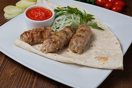 Люля-кебаб из цыпленка