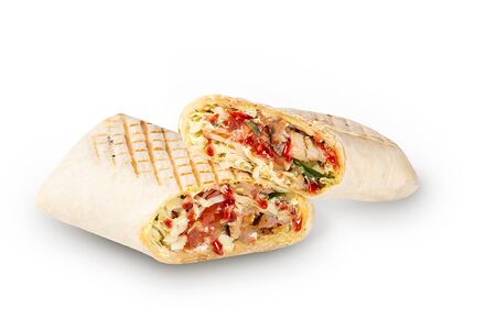 Брусничная шаурма