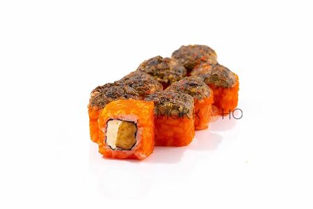 Запеченный с мидиями