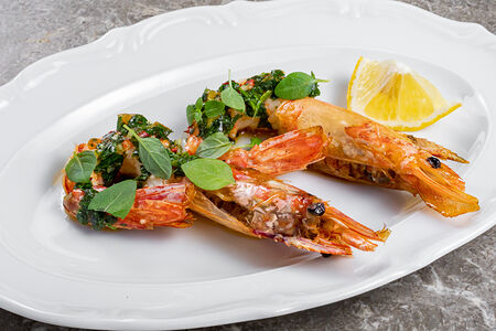 Креветка гриль