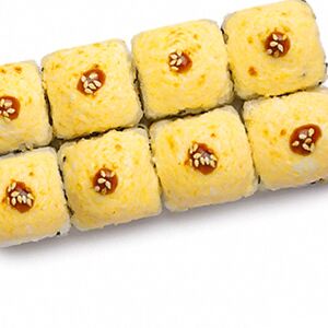 Ролл запеченный сырный с курицей