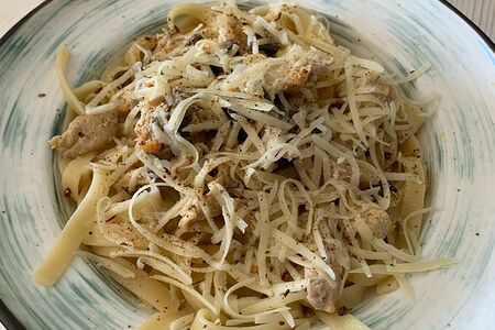 Паста феттуччине