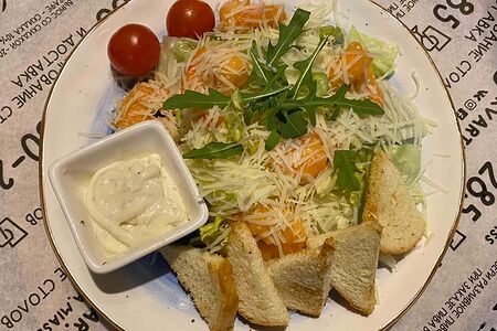 Цезарь с креветками