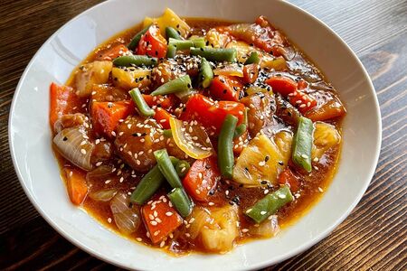 Свинина с ананасом