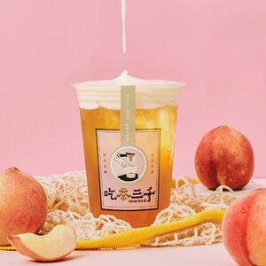 Персиковый пирог с муссом