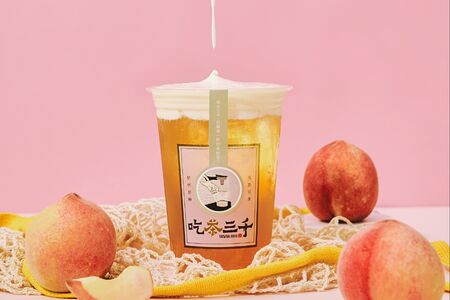 Персиковый пирог с муссом