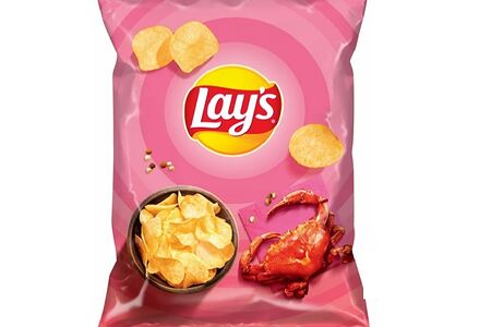Чипсы Lays со вкусом краба