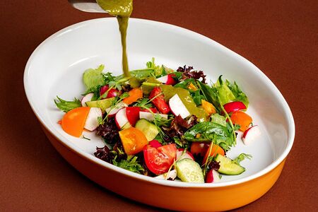 Большой овощной салат