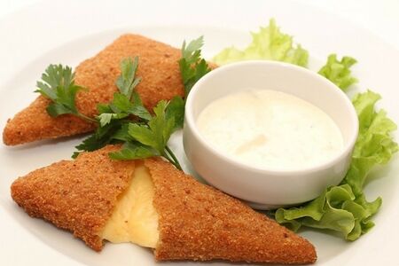 Сыр жаренный