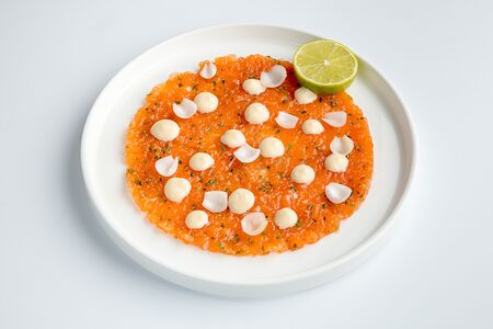 Тартар из лосося