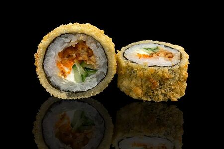 Ролл темпура с угрем