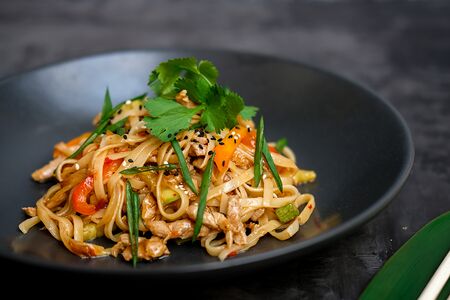 Удон с овощами