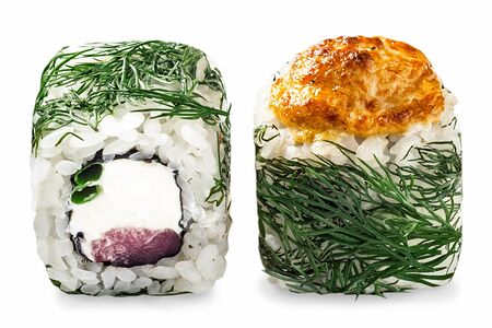 Запеченный ролл Hot tuna