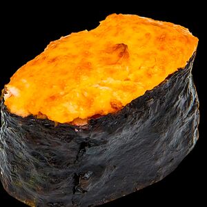 Запеченные суши с крабом