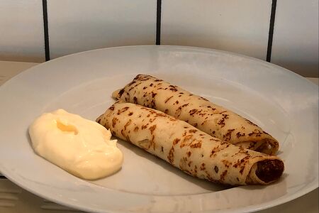 Блинчики с курицей