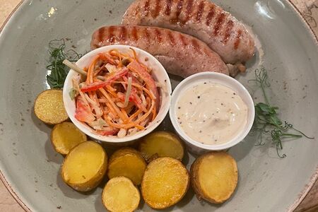 Куриные колбаски