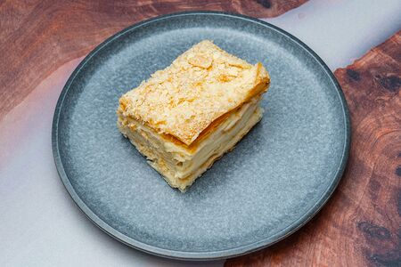 Домашний наполеон с заварным кремом