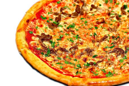 Пицца с телятиной