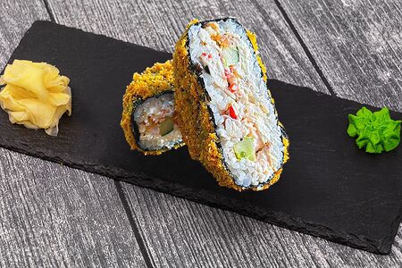 Ролл-бургер с креветкой