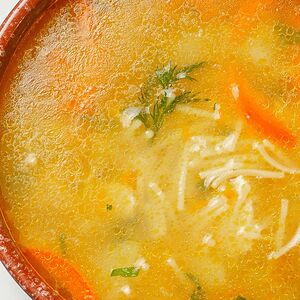 Суп куриный