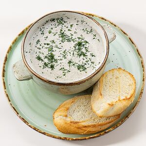 Грибной крем-суп с трюфелем