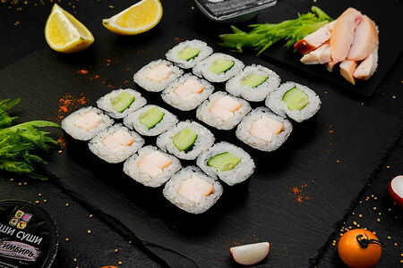 Комбо с курицей и огурцом