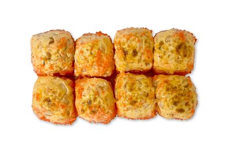 Вулкан с креветкой