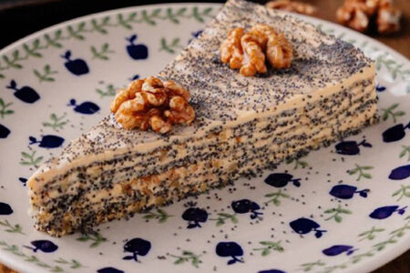 Маковый торт