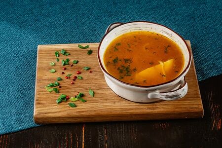 Суп-лапша с курицей