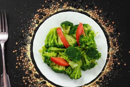 Брокколи отварная 