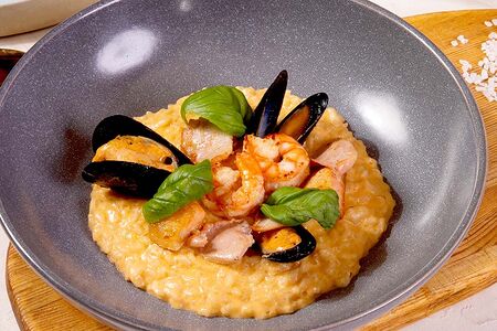 Ризотто с морепродуктами