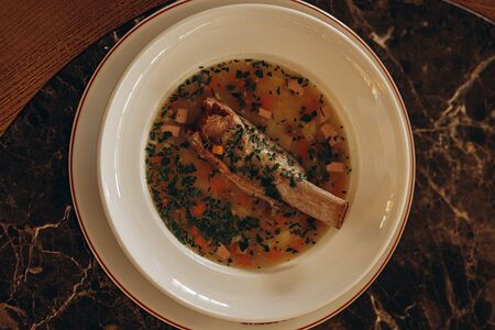 Гороховый с копченостями