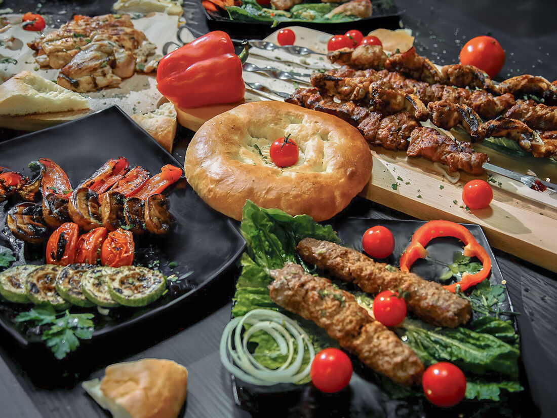 Мясо на углях