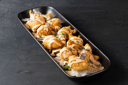 Хрустящие креветки