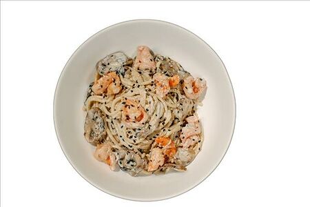 Спагетти Креветка Терияки