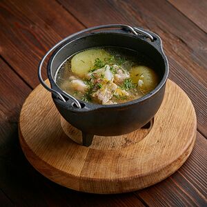 Уха из черноморской кефали