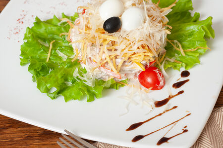 Гнездо глухаря