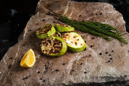 Цукини на мангале